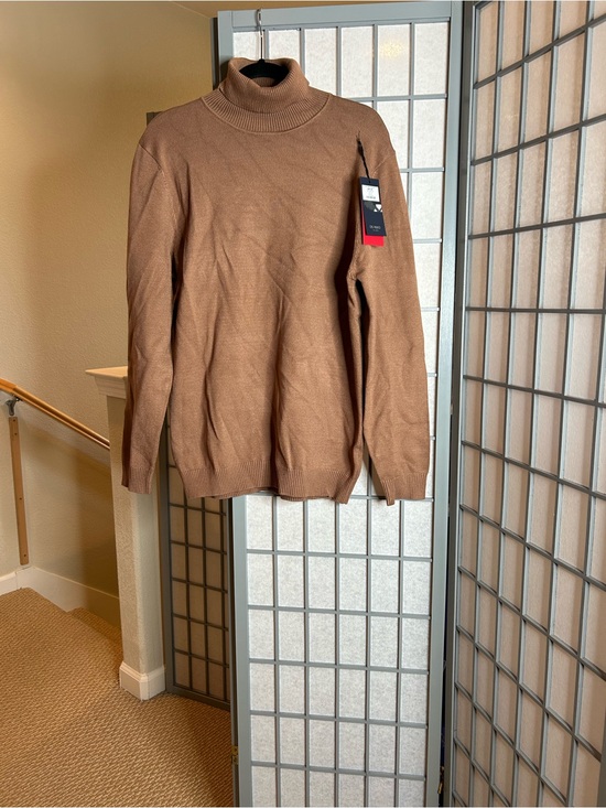 De-niko Other - NWT De-Niko Men's Brown Turtleneck Sweater